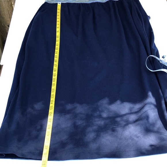 Blue and White knit Dress Size M - Picture 8 of 8